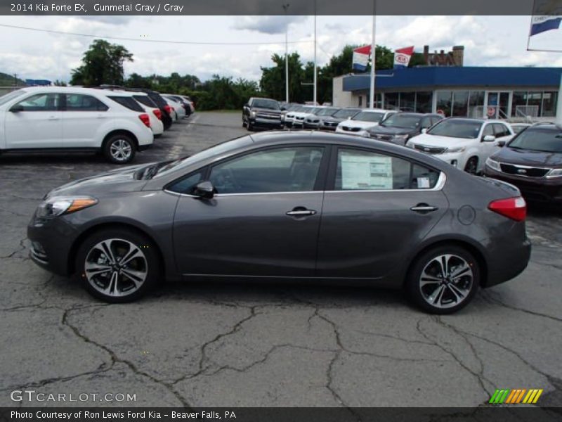 Gunmetal Gray / Gray 2014 Kia Forte EX