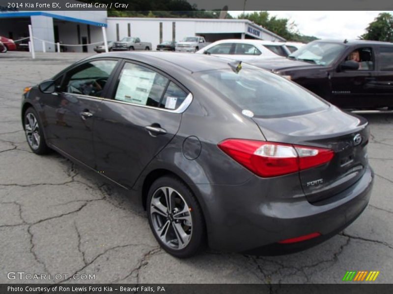 Gunmetal Gray / Gray 2014 Kia Forte EX