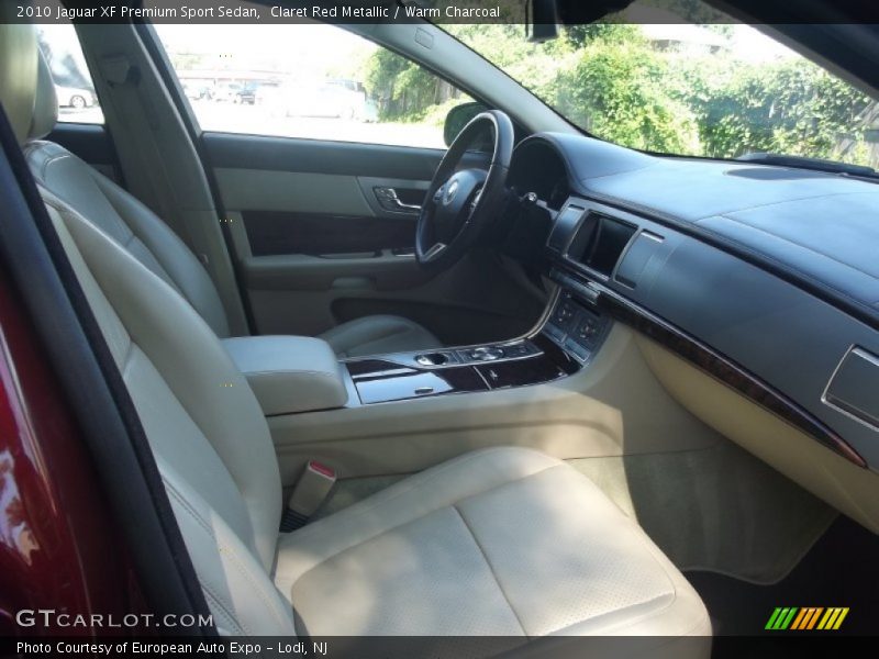 Claret Red Metallic / Warm Charcoal 2010 Jaguar XF Premium Sport Sedan