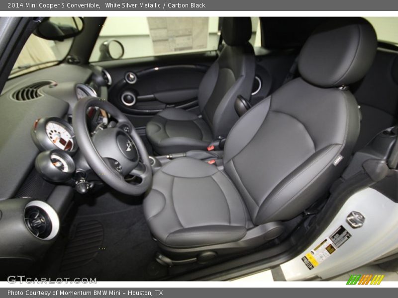 Front Seat of 2014 Cooper S Convertible