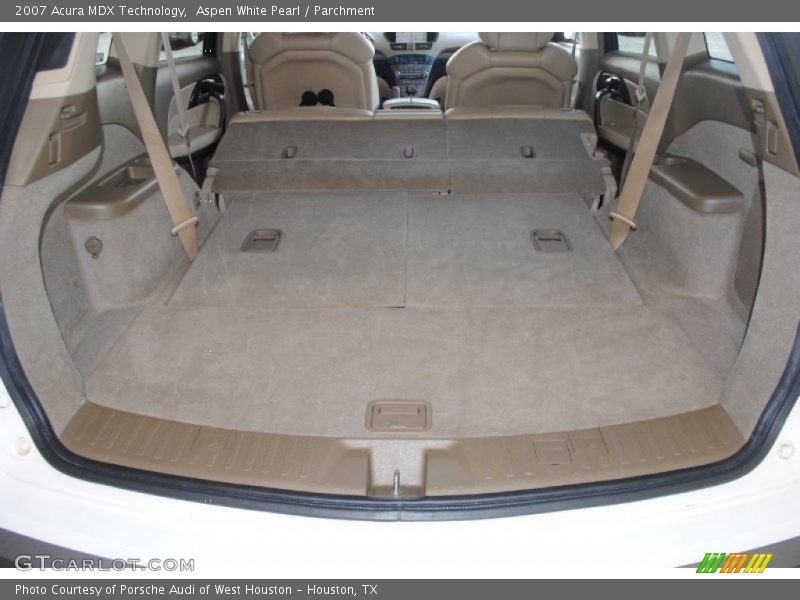 Aspen White Pearl / Parchment 2007 Acura MDX Technology