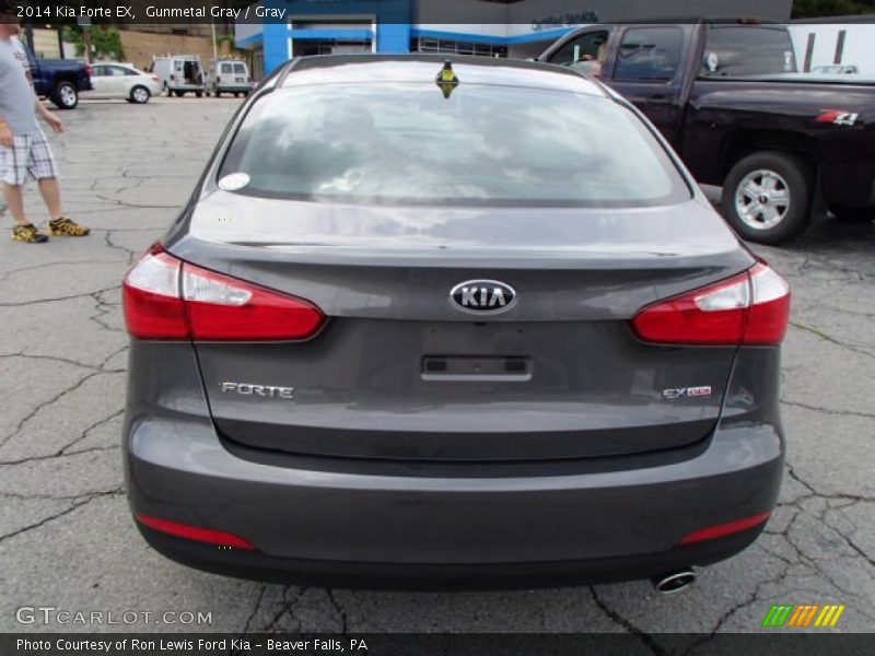 Gunmetal Gray / Gray 2014 Kia Forte EX