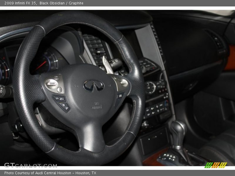 Black Obsidian / Graphite 2009 Infiniti FX 35