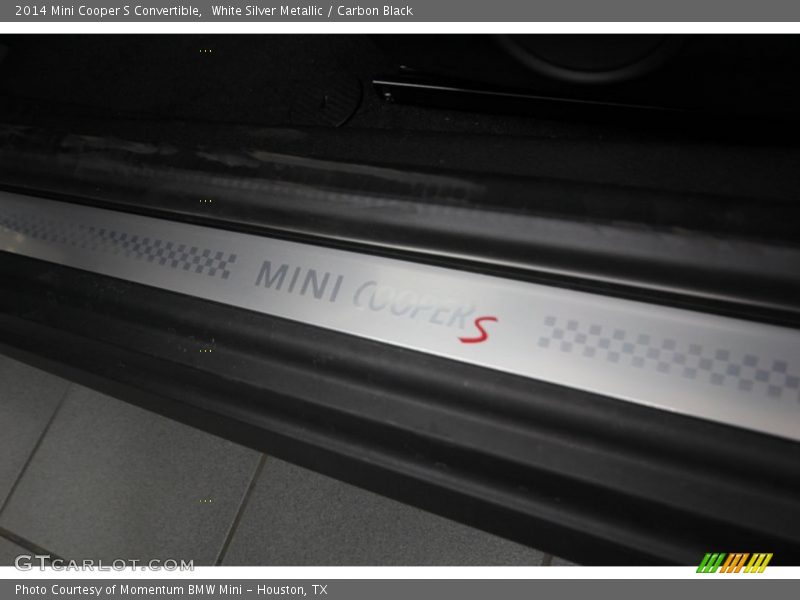 White Silver Metallic / Carbon Black 2014 Mini Cooper S Convertible