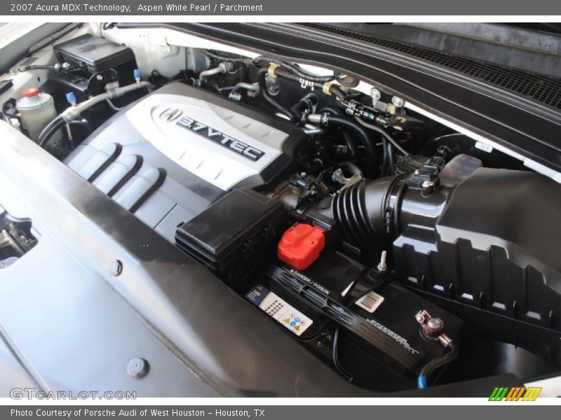 Aspen White Pearl / Parchment 2007 Acura MDX Technology