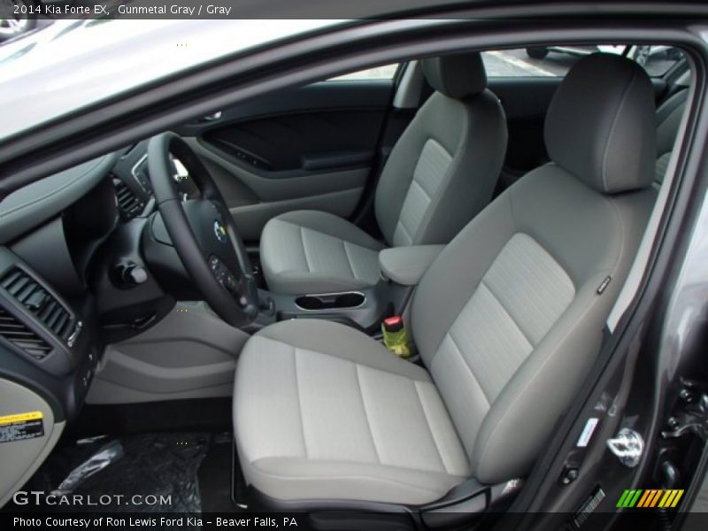 Gunmetal Gray / Gray 2014 Kia Forte EX