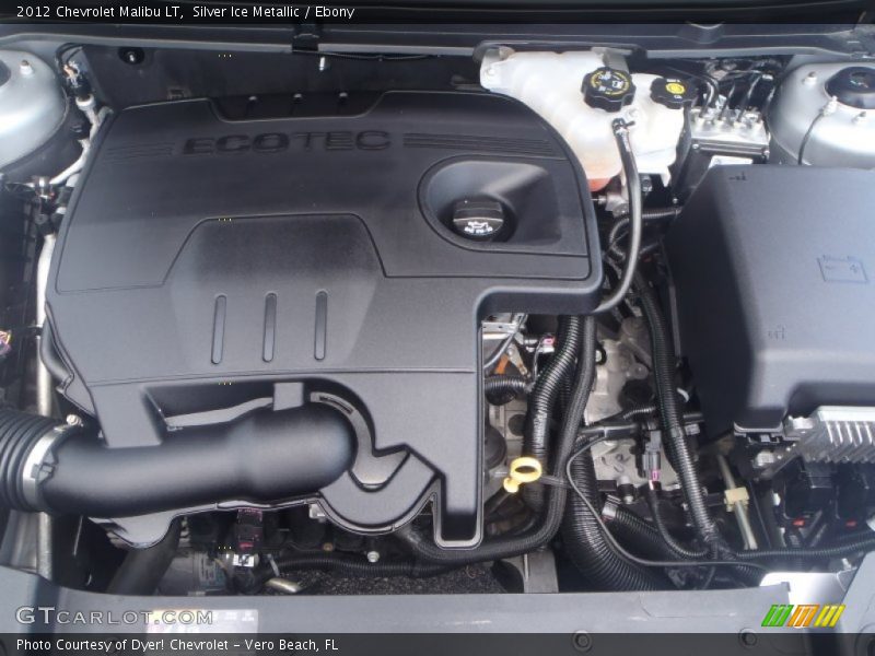 Silver Ice Metallic / Ebony 2012 Chevrolet Malibu LT