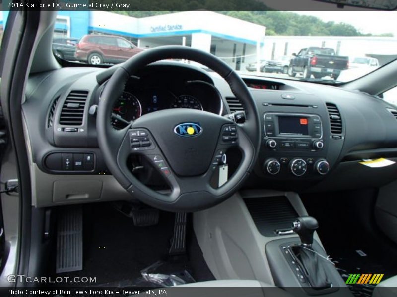 Gunmetal Gray / Gray 2014 Kia Forte EX