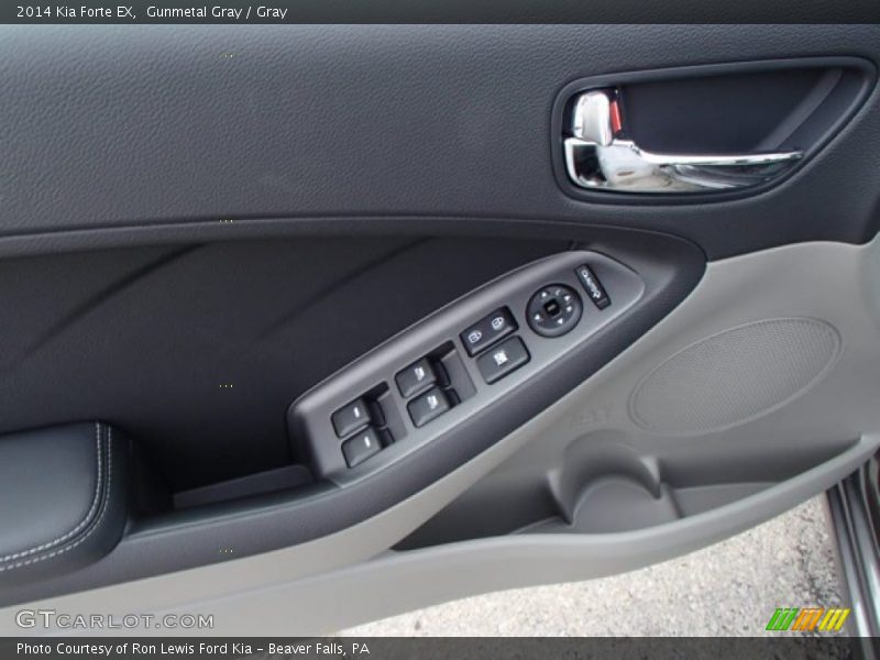 Gunmetal Gray / Gray 2014 Kia Forte EX