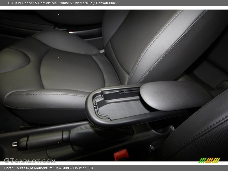 White Silver Metallic / Carbon Black 2014 Mini Cooper S Convertible
