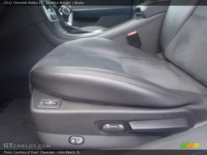 Silver Ice Metallic / Ebony 2012 Chevrolet Malibu LT