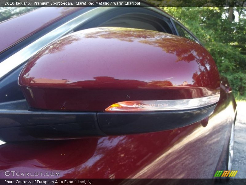 Claret Red Metallic / Warm Charcoal 2010 Jaguar XF Premium Sport Sedan