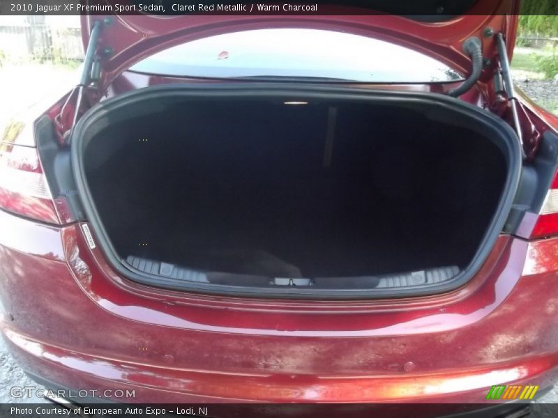 Claret Red Metallic / Warm Charcoal 2010 Jaguar XF Premium Sport Sedan