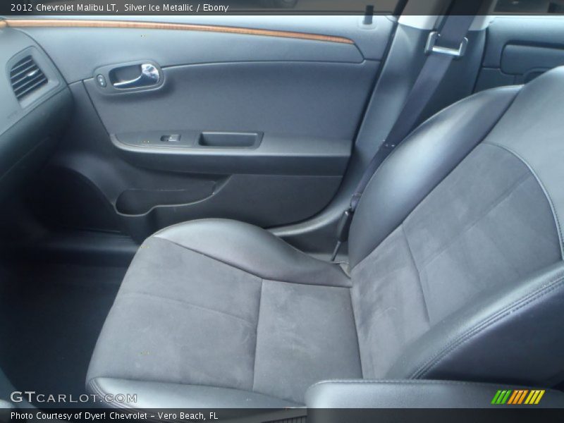 Silver Ice Metallic / Ebony 2012 Chevrolet Malibu LT