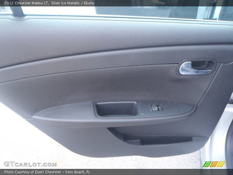 Silver Ice Metallic / Ebony 2012 Chevrolet Malibu LT