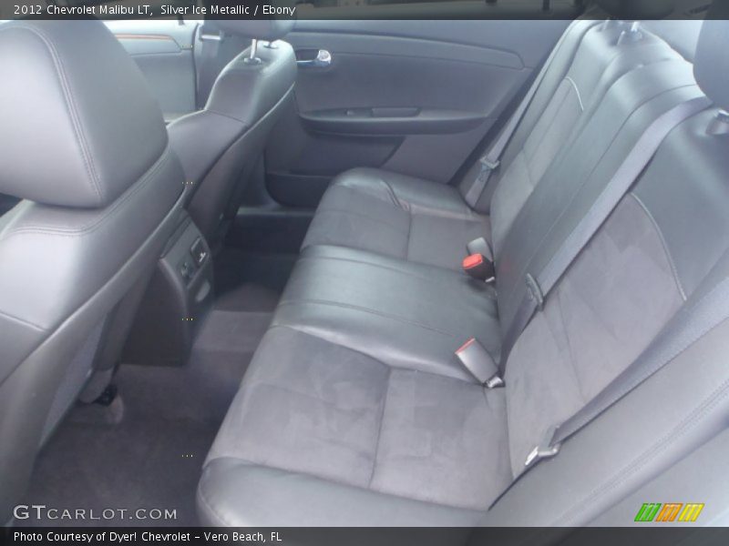 Silver Ice Metallic / Ebony 2012 Chevrolet Malibu LT