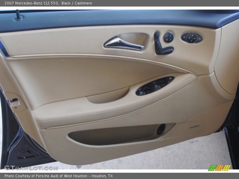Black / Cashmere 2007 Mercedes-Benz CLS 550