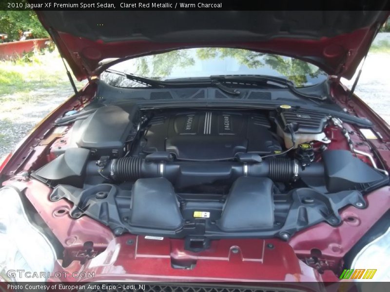 Claret Red Metallic / Warm Charcoal 2010 Jaguar XF Premium Sport Sedan