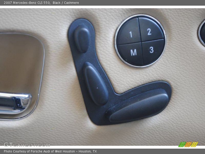Black / Cashmere 2007 Mercedes-Benz CLS 550