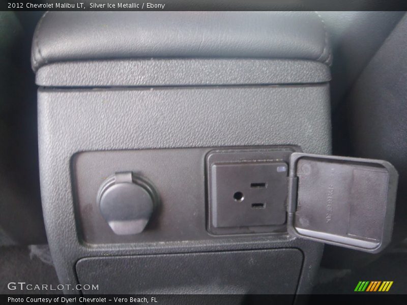 Silver Ice Metallic / Ebony 2012 Chevrolet Malibu LT