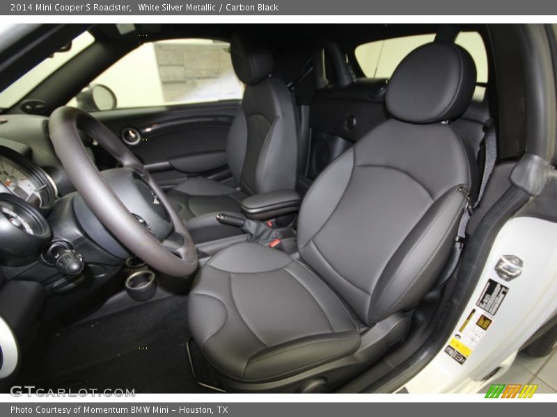Front Seat of 2014 Cooper S Roadster
