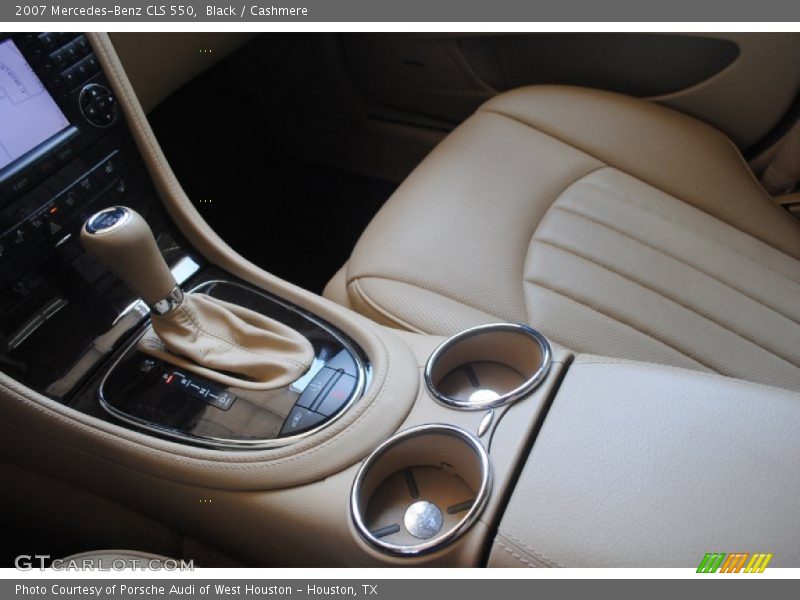 Black / Cashmere 2007 Mercedes-Benz CLS 550