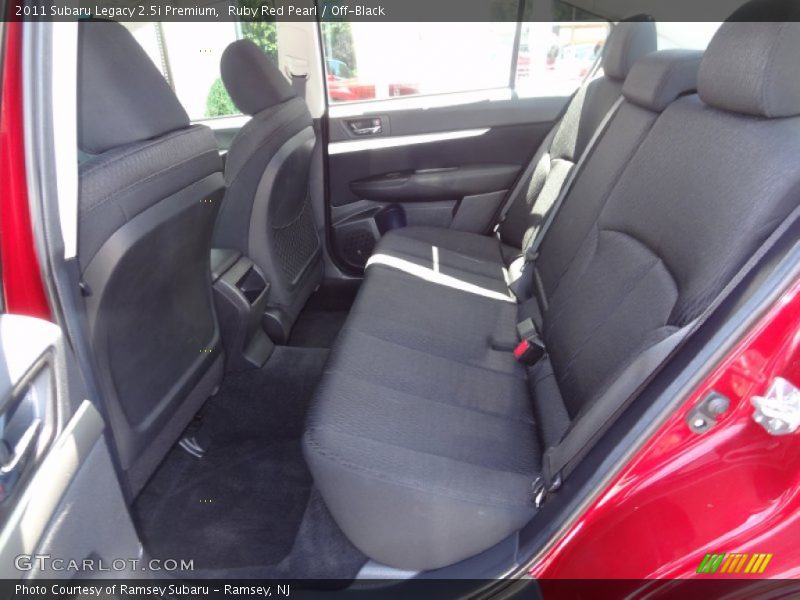Ruby Red Pearl / Off-Black 2011 Subaru Legacy 2.5i Premium