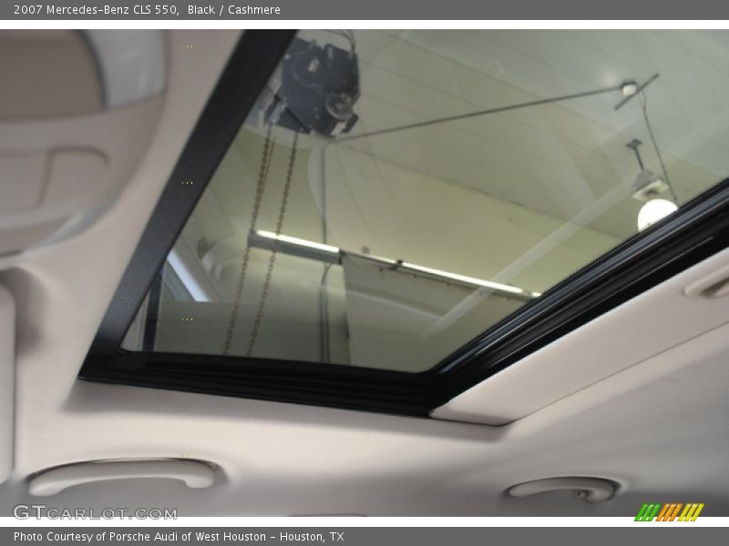 Black / Cashmere 2007 Mercedes-Benz CLS 550