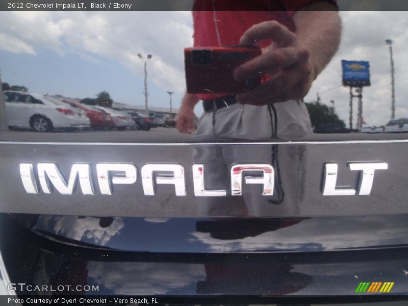 Black / Ebony 2012 Chevrolet Impala LT