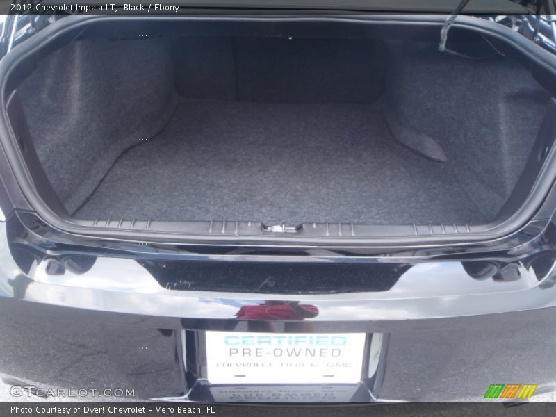 Black / Ebony 2012 Chevrolet Impala LT