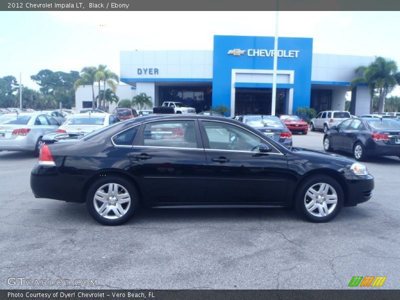 Black / Ebony 2012 Chevrolet Impala LT