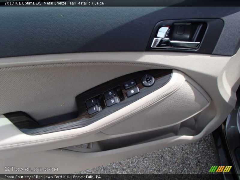 Metal Bronze Pearl Metallic / Beige 2013 Kia Optima EX