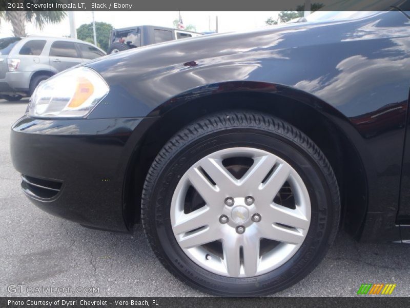 Black / Ebony 2012 Chevrolet Impala LT