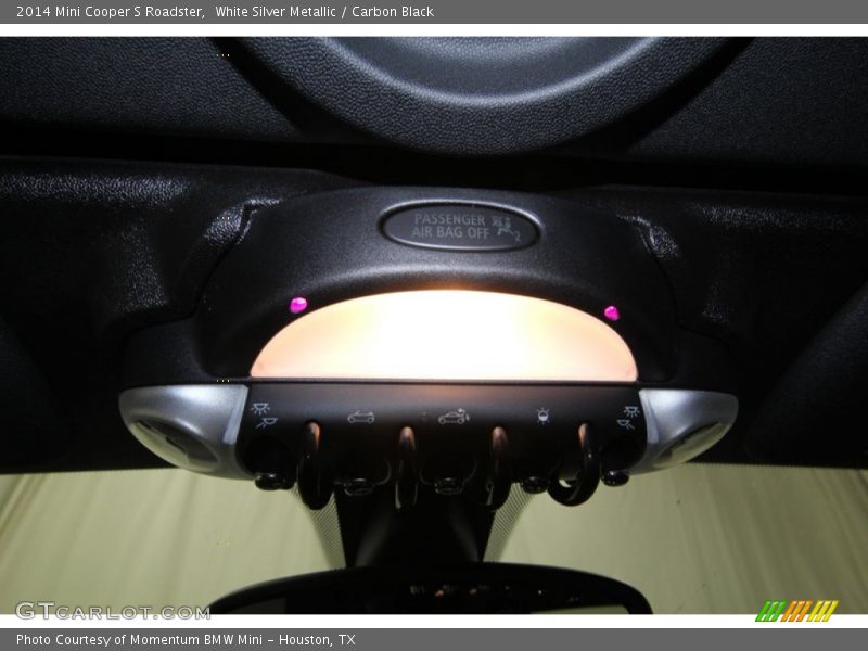 White Silver Metallic / Carbon Black 2014 Mini Cooper S Roadster