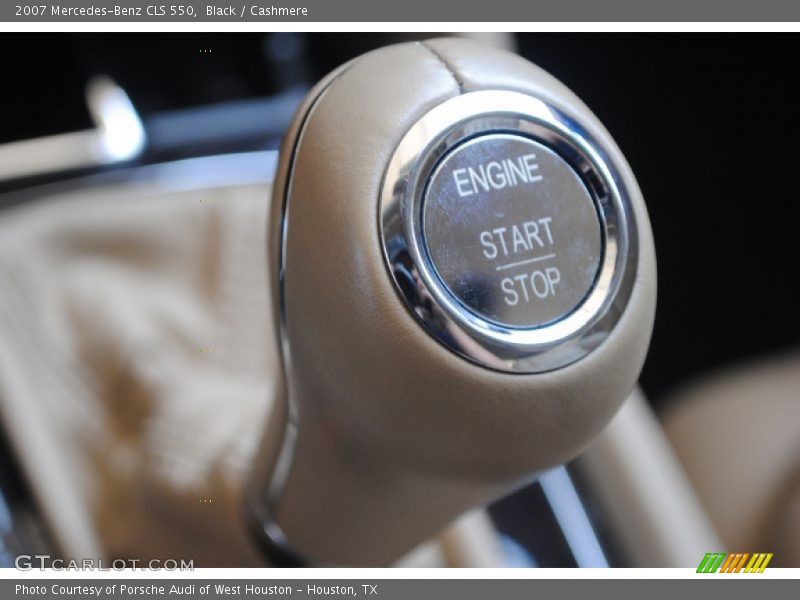 Black / Cashmere 2007 Mercedes-Benz CLS 550