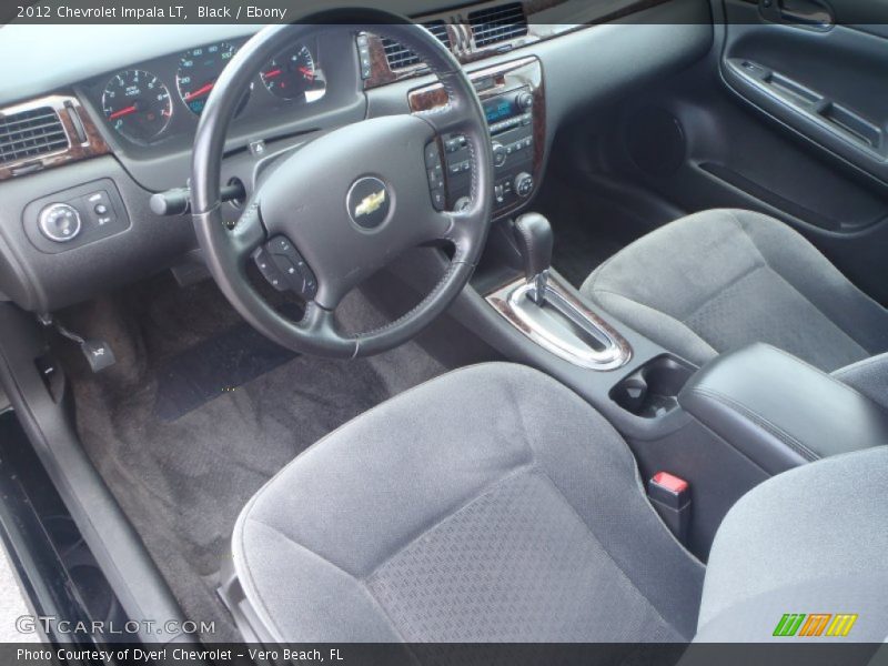 Black / Ebony 2012 Chevrolet Impala LT