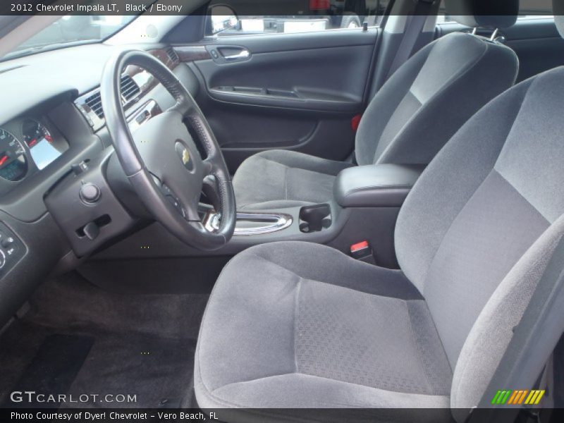 Black / Ebony 2012 Chevrolet Impala LT