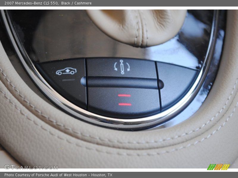 Black / Cashmere 2007 Mercedes-Benz CLS 550