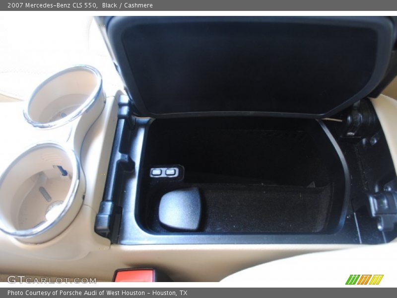 Black / Cashmere 2007 Mercedes-Benz CLS 550