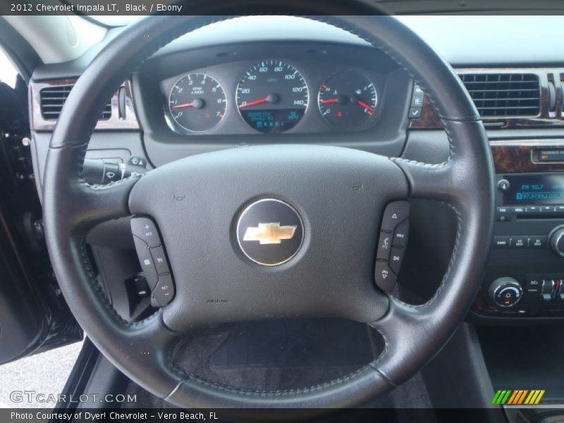 Black / Ebony 2012 Chevrolet Impala LT