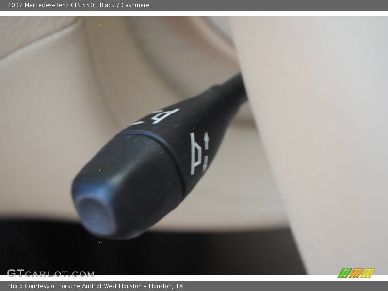 Black / Cashmere 2007 Mercedes-Benz CLS 550