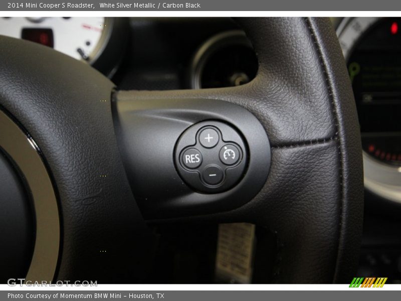 White Silver Metallic / Carbon Black 2014 Mini Cooper S Roadster