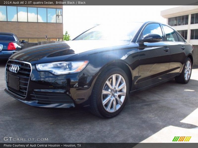 Brilliant Black / Black 2014 Audi A6 2.0T quattro Sedan