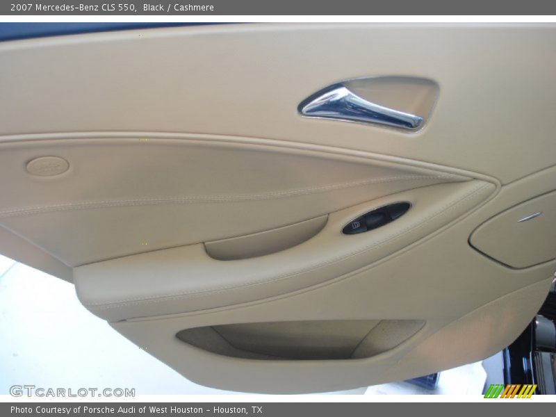 Black / Cashmere 2007 Mercedes-Benz CLS 550