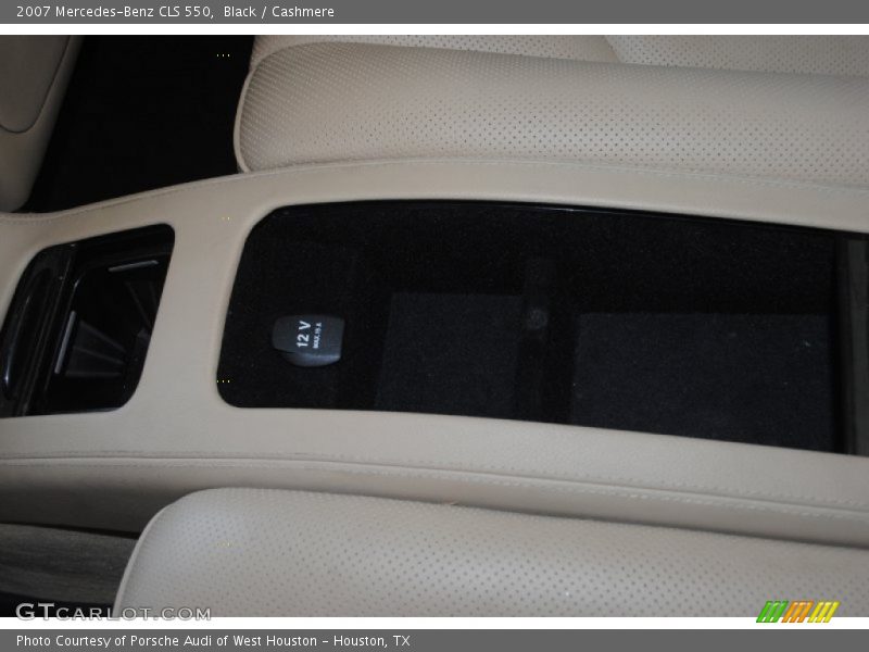Black / Cashmere 2007 Mercedes-Benz CLS 550