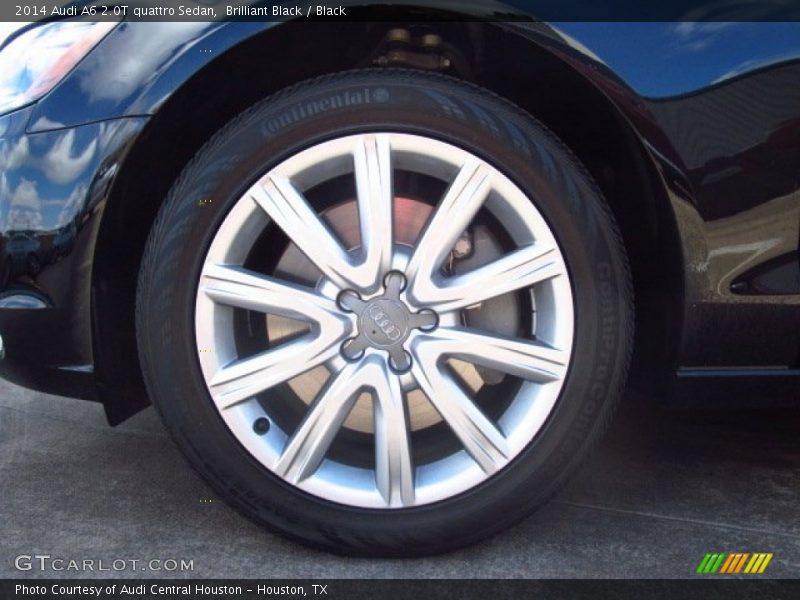 Brilliant Black / Black 2014 Audi A6 2.0T quattro Sedan