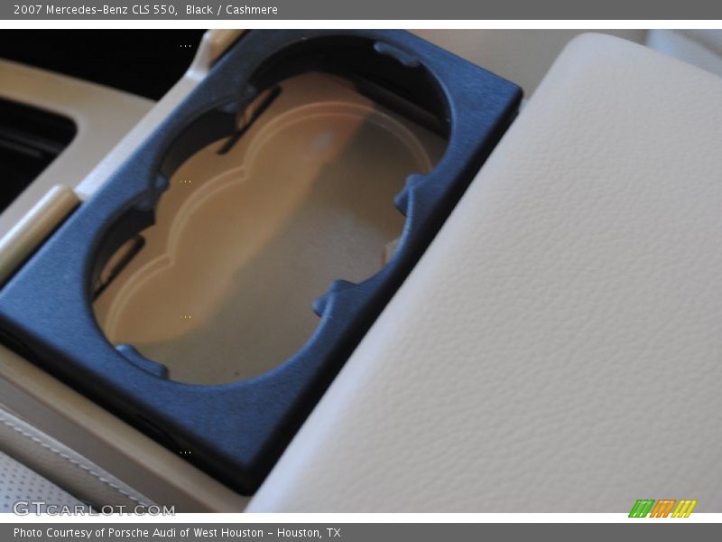 Black / Cashmere 2007 Mercedes-Benz CLS 550