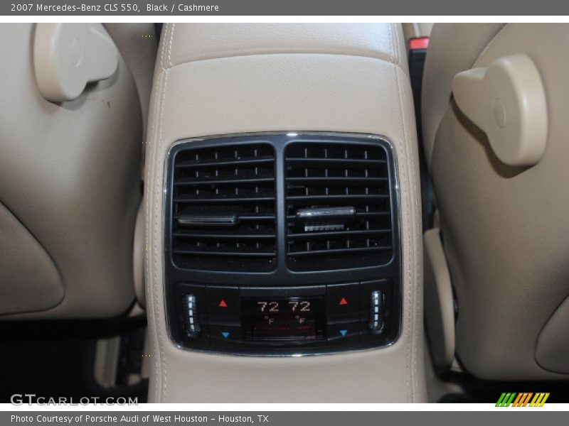 Black / Cashmere 2007 Mercedes-Benz CLS 550