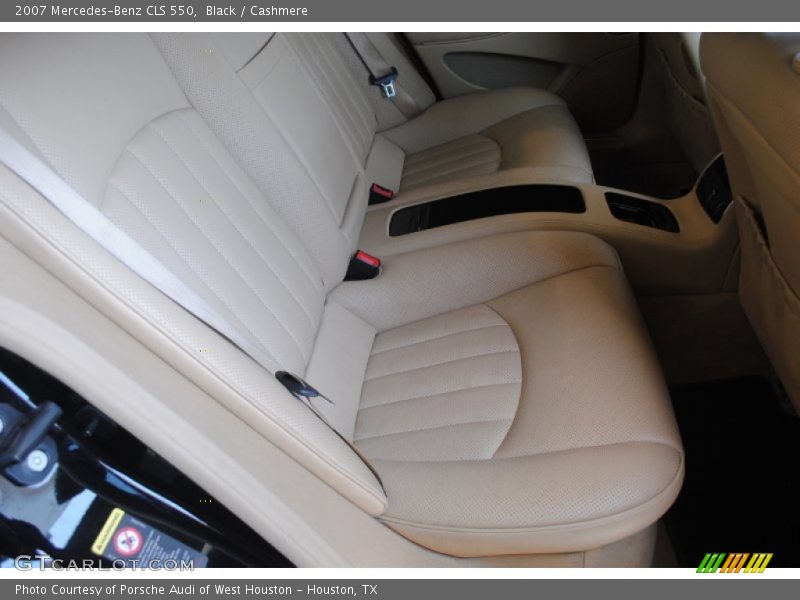Black / Cashmere 2007 Mercedes-Benz CLS 550