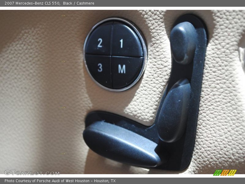 Black / Cashmere 2007 Mercedes-Benz CLS 550